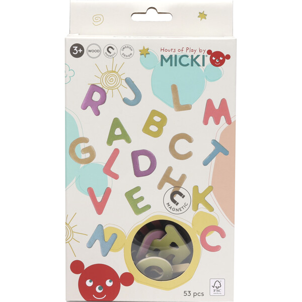 Micki Magnetbogstaver 53 stk (Billede 4 af 4)