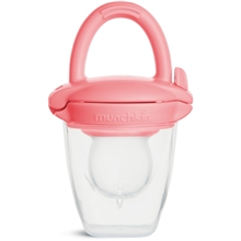 Peach - Munchkin Baby Food Feeder Silikone