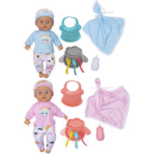 Babydukker Max & Mia 33 cm