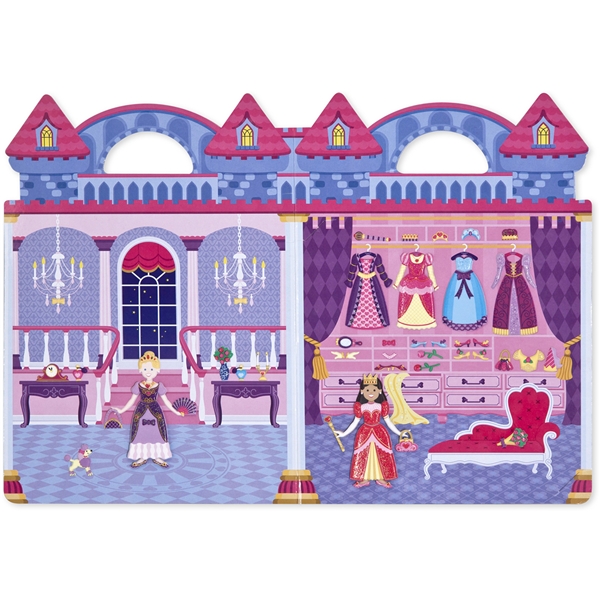 Reusable Puffy Stickers Playset Princess (Billede 2 af 3)