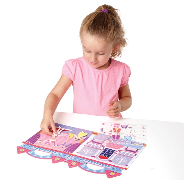 Reusable Puffy Stickers Playset Princess (Billede 3 af 3)