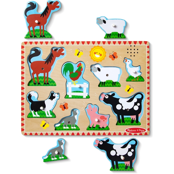 Sound Puzzle Farm Animals (Billede 2 af 2)