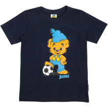 110 - Bamse T-shirt Fodboldspiller Mblå