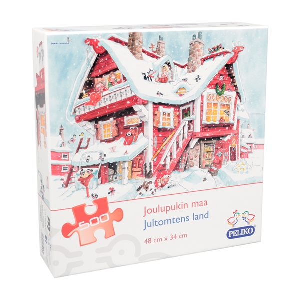 Julepuslespil Julemandsorkester 500 Brikker