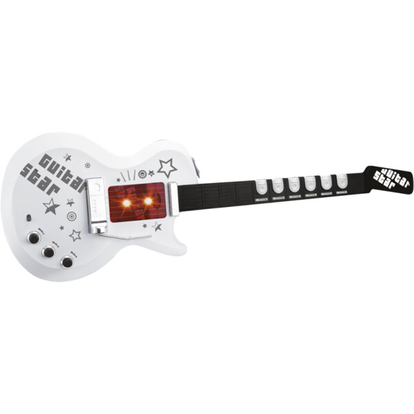 Musik Elektrisk Guitar med Rem (Billede 1 af 2)