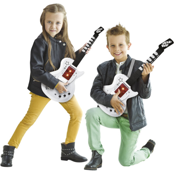 Musik Elektrisk Guitar med Rem (Billede 2 af 2)
