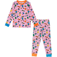 Fest Pippi Pyjamas Lyserød