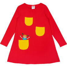 92 cl - Pippi Basic Kjole Rød