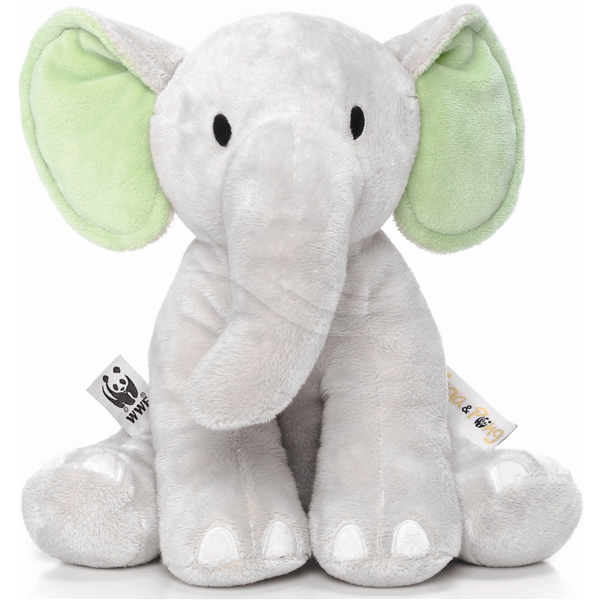 WWF Baby Tøjdyr Elefant 23 cm