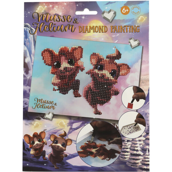 Musse & Helium Diamantmaling (Billede 1 af 3)