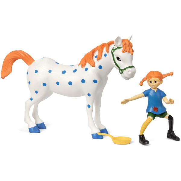 Pippi & Lille Gubben Figursæt (Billede 2 af 4)