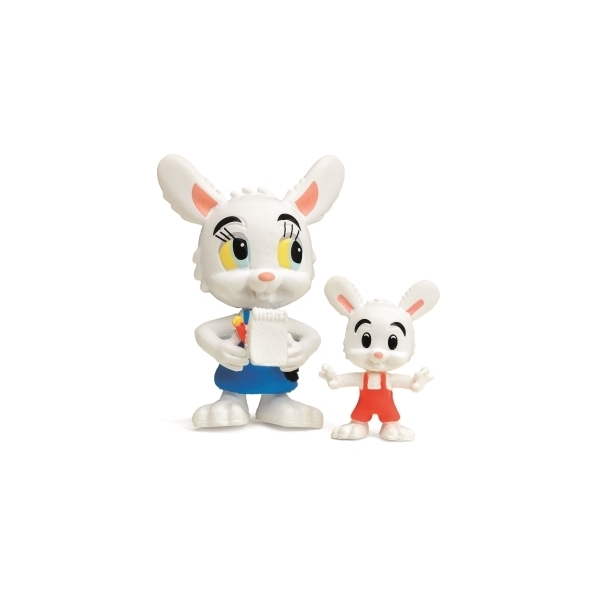 Bamse Nina Kanin & Minihop Figursæt