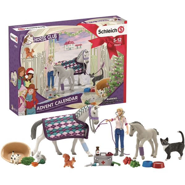 Schleich Horse Club Julekalender 2020 (Billede 2 af 3)