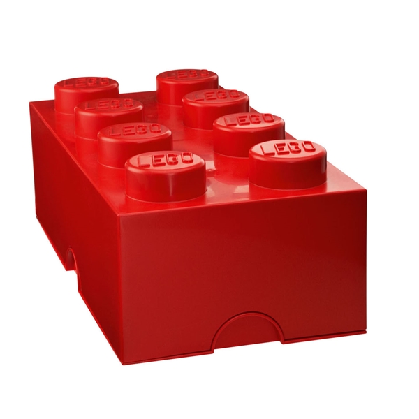 LEGO Opbevaring 8 Rød