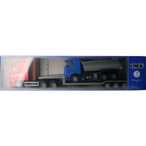 Volvo FH Low Loader & Dump Truck (Billede 1 af 3)