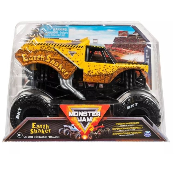 Monster Jam 1:24 Collector Trucks Earth Shaker (Billede 2 af 2)