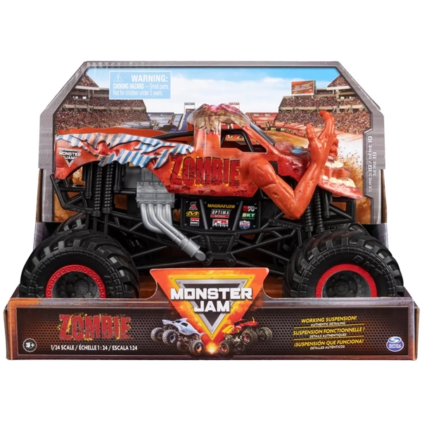 Monster Jam 1:24 Collector Trucks Zombie (Billede 1 af 3)