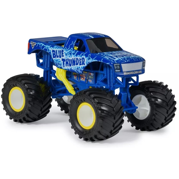Monster Jam 1:24 Collector Trucks Blue Thunder (Billede 1 af 3)