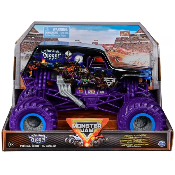 Monster Jam 1:24 Collector Trucks Son Uva Digger (Billede 3 af 3)