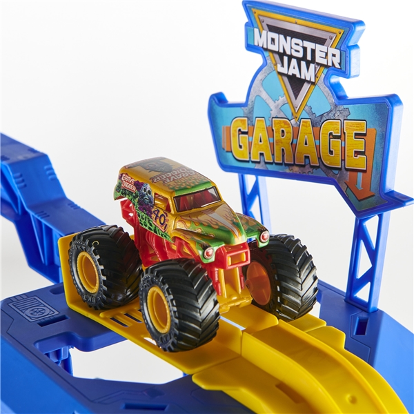 Monster Jam 1:64 Monster Garage w/1 excl. Truck (Billede 4 af 8)