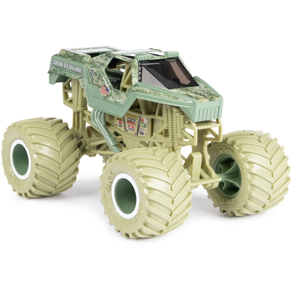 Monster Jam 1:24 Trucks Soldier Fortune (Billede 2 af 3)