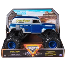 Monster Jam 1:24 Samler Truck Grave Digger Blå