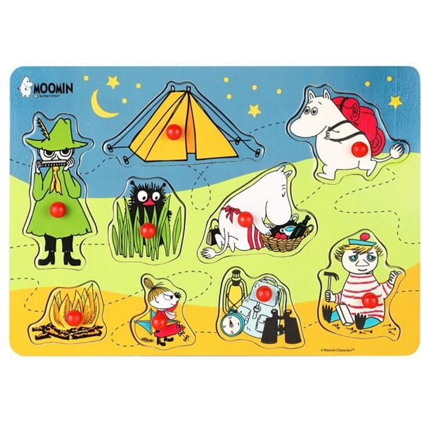 Mumi Knoppuslespil Camping (Billede 1 af 4)