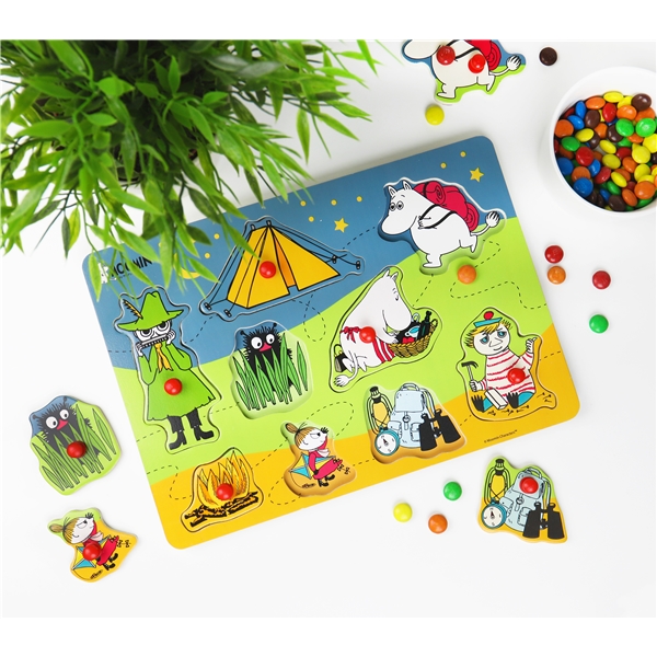 Mumi Knoppuslespil Camping (Billede 4 af 4)