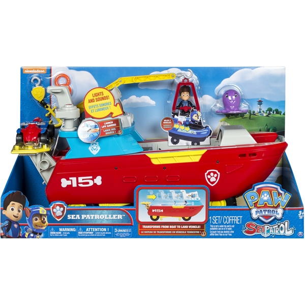 Paw Patrol Sea Patroller (Billede 3 af 3)