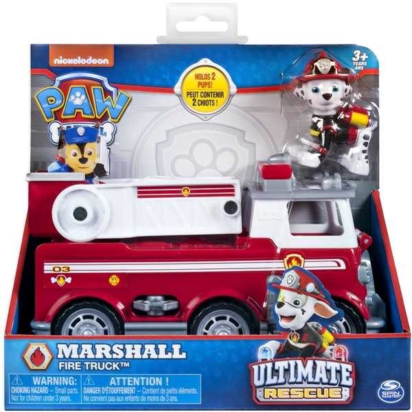 Paw Patrol Ultimate Rescue Fire Truck Marshall (Billede 4 af 4)