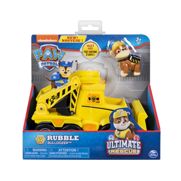 Paw Patrol Ultimate Rescue Bulldozer Rubble (Billede 4 af 4)