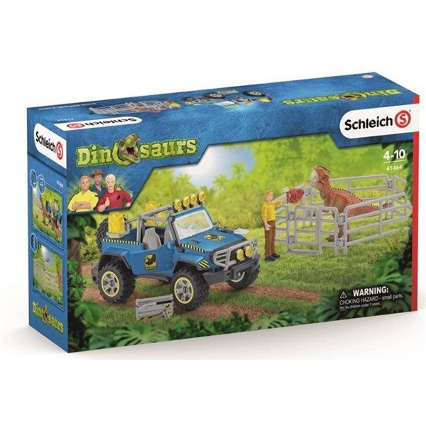 Schleich 41464 Off-road Bil med Dino (Billede 1 af 5)