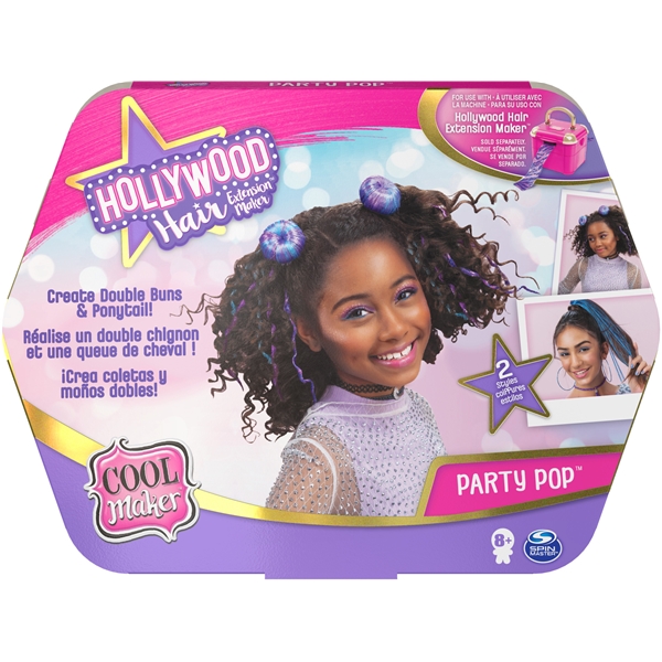 Cool Maker Hollywood Hair Styling Pack Party Pop (Billede 1 af 2)