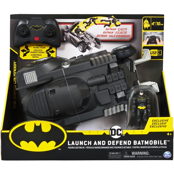 Batman RC Launch & Defend Batmobile (Billede 1 af 4)