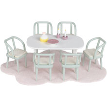 Lundby Spisestuemøbler 6 stk.