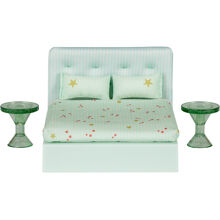 Lundby Seng med Polstret Gavl