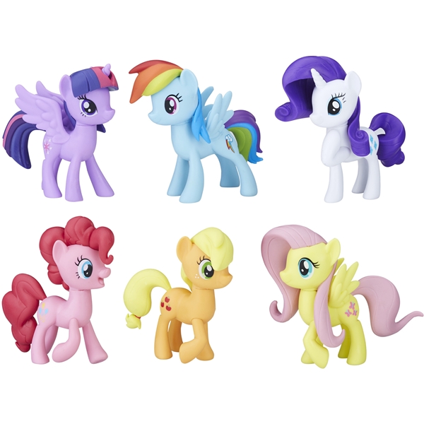 My Little Pony Meet The Mane 6 Ponies Collection (Billede 1 af 2)