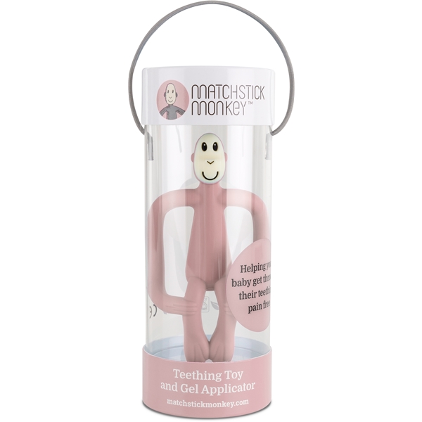 Matchstick Monkey Teething Dusty Pink (Billede 2 af 4)