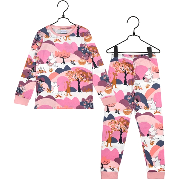 Mumi Dal Pyjamas Lyserød
