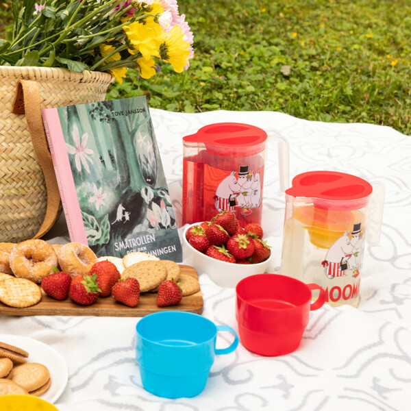 Mumi Picnic Kande med 4 Kopper (Billede 3 af 3)
