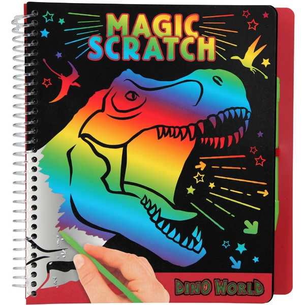 Dino World Magic Scratch Book (Billede 1 af 2)