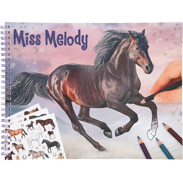 Miss Melody Malebog (Billede 1 af 3)