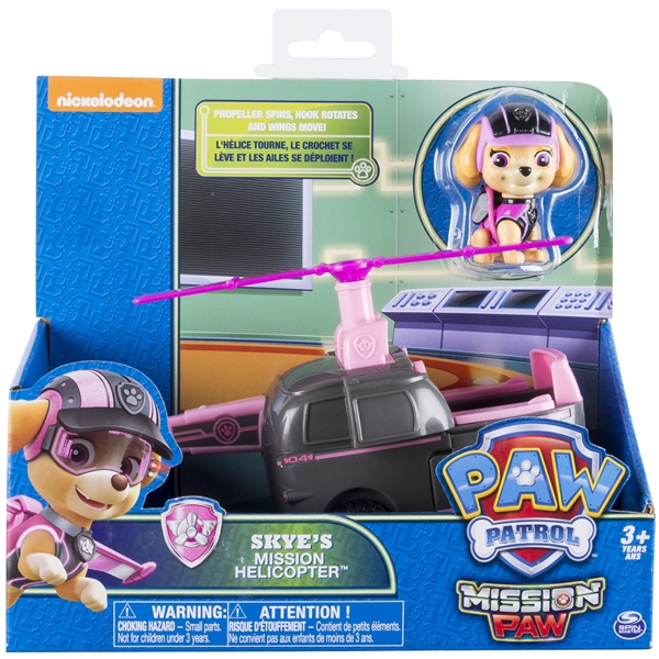 Paw Patrol Skye & Helikopter Mission Paw (Billede 2 af 2)