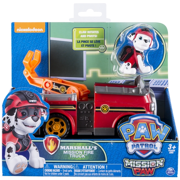 Paw Patrol Marshall & Brandbil Jungle Rescue (Billede 2 af 2)