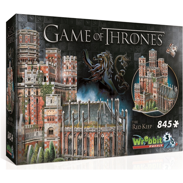 Wrebbit 3D-puslespil Game of Thrones Red Keep (Billede 1 af 6)