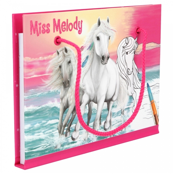 Miss Melody Malebog m. Flerfarvet Pen (Billede 2 af 3)
