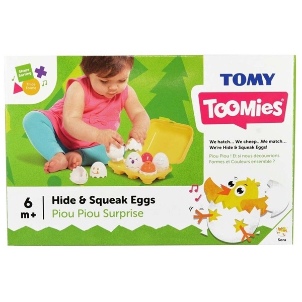 Toomies Hide & Squeak Eggs (Billede 5 af 5)