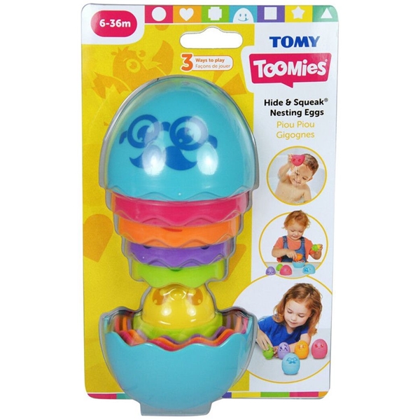Toomies Hide & Squeak Nesting Eggs (Billede 7 af 7)