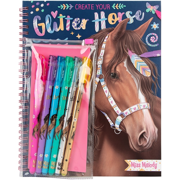 Miss Melody Malebog med Glimmerpenne (Billede 1 af 3)