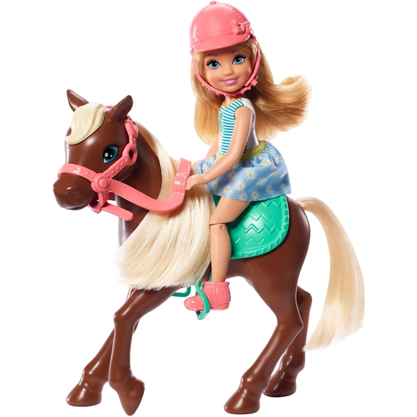 Barbie Chelsea & Pony (Billede 1 af 3)